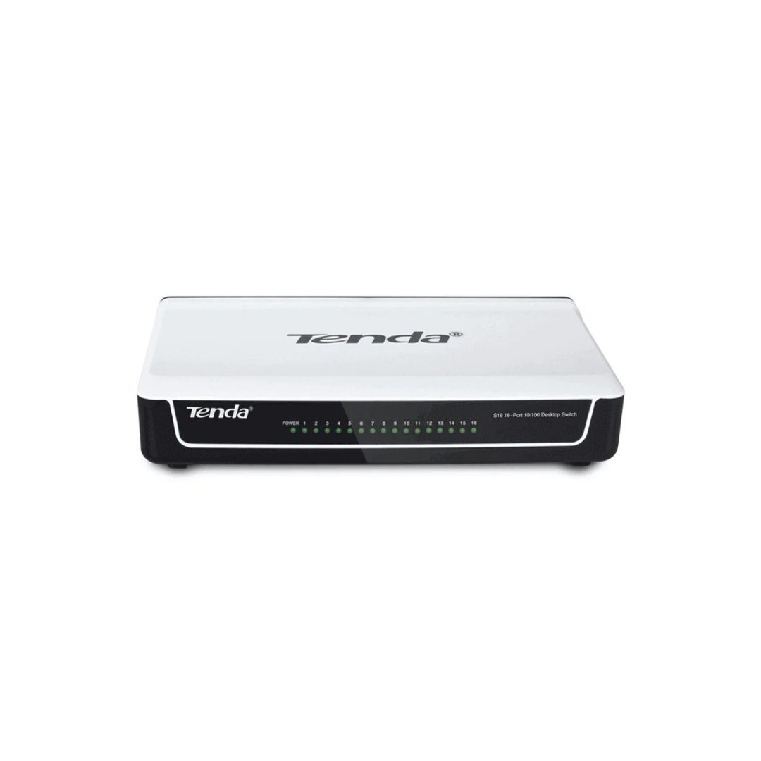 Tenda S16 16-Port 10/100 Mbps Ethernet Switch