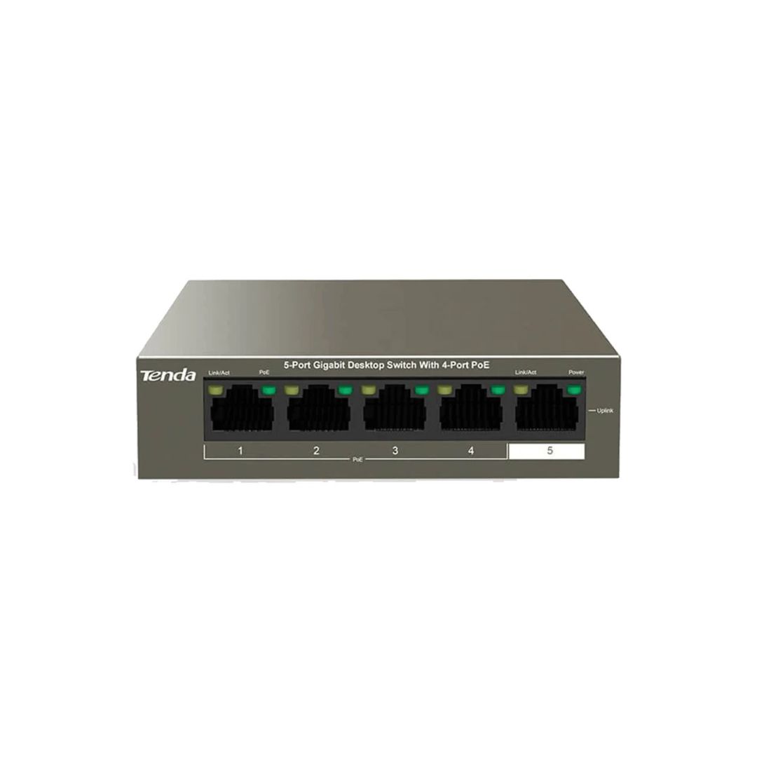 Tenda TEG1105P-4-63W 5-Port Gigabit PoE+ Switch