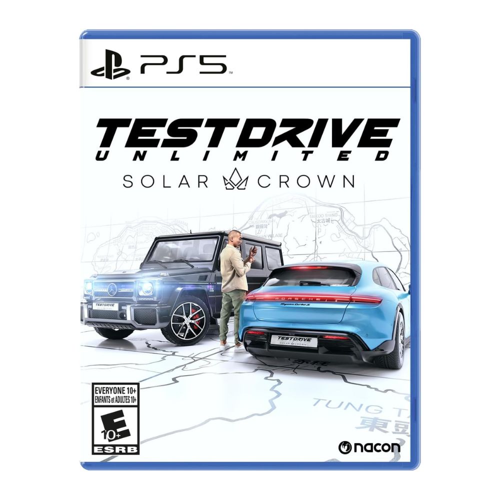 Test Drive Unlimited Solar Crown CD For PS5