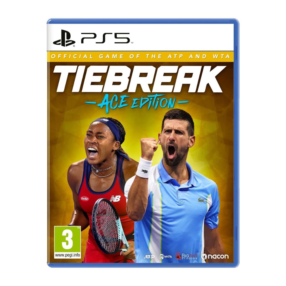 Tiebreak ACE Edition CD For PS5 Official Game of the ATP and WTA