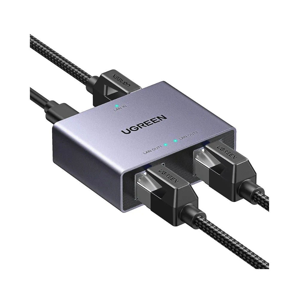 UGREEN 1 to 2 1000Mbps LAN Splitter