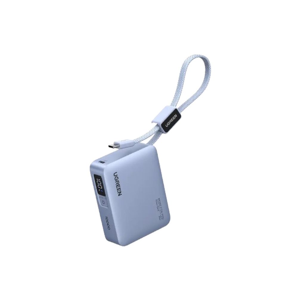 UGREEN 10000mAh 33W Power Bank Integrated Cable