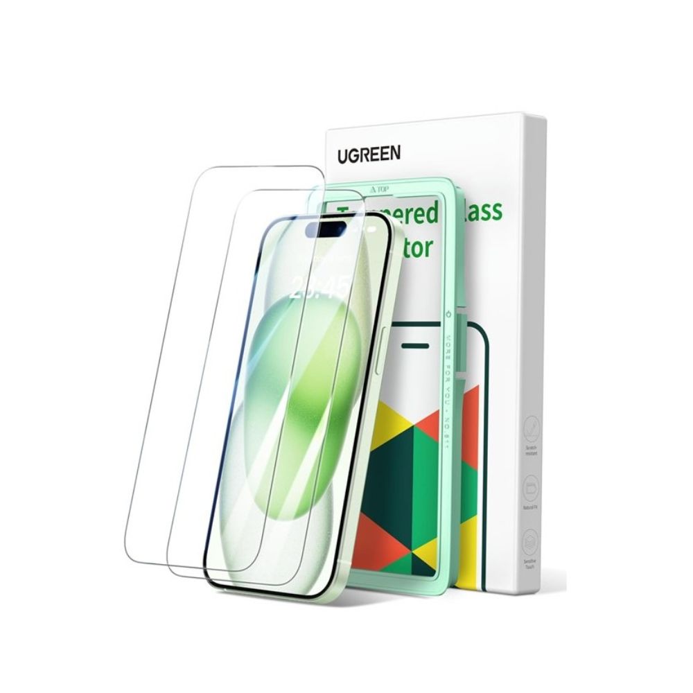 UGREEN 2 Pack Screen Protector for iPhone