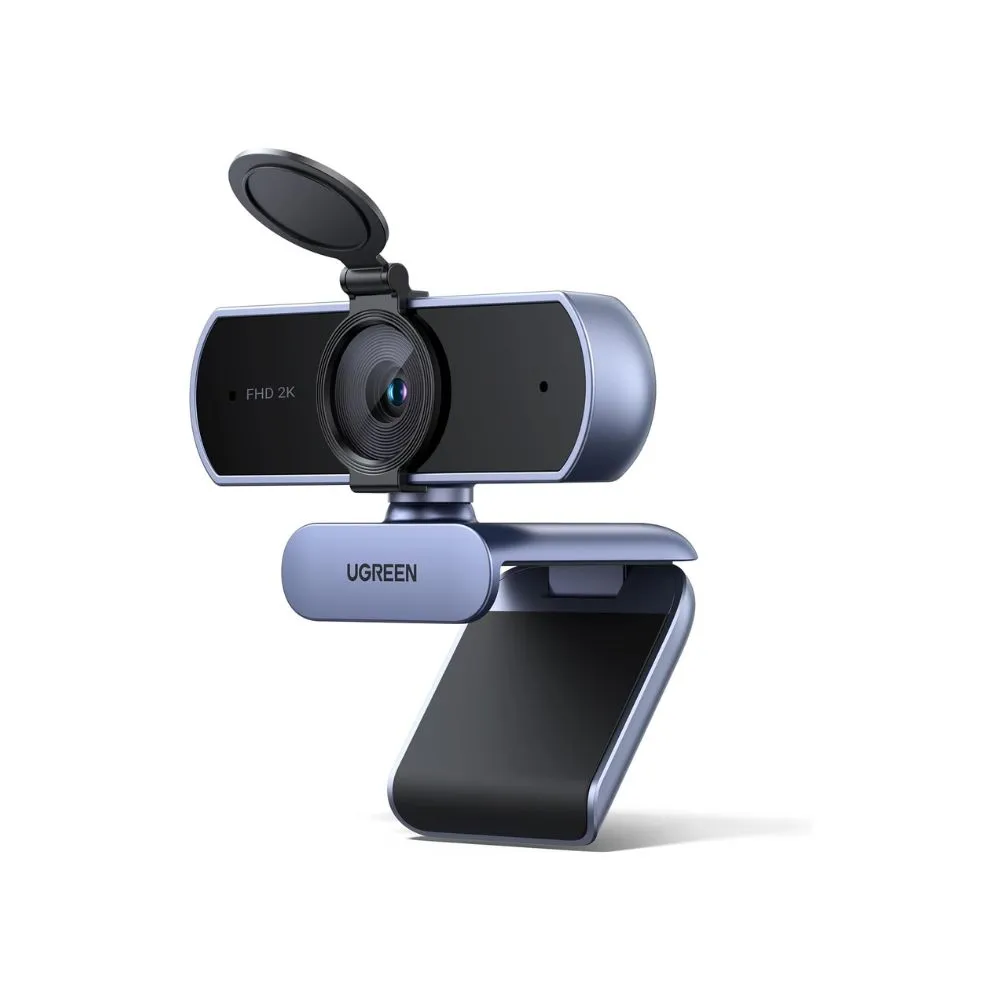 UGREEN 2K Full HD Autofocus Webcam with Dual Noise-Cancelling Microphones
