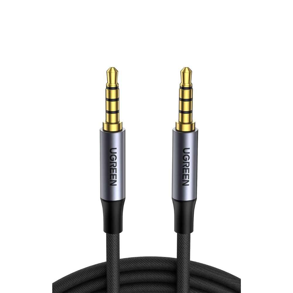 UGREEN 4-Pole HIFI AUX Cable, 3.5mm Male to Male, Mic Support