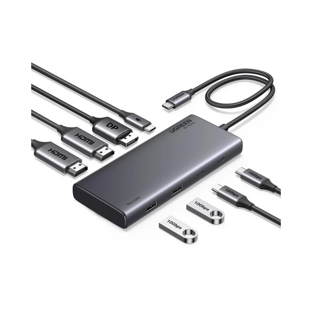 UGREEN 8 in 1 USB C Docking Station with Dual Monitor