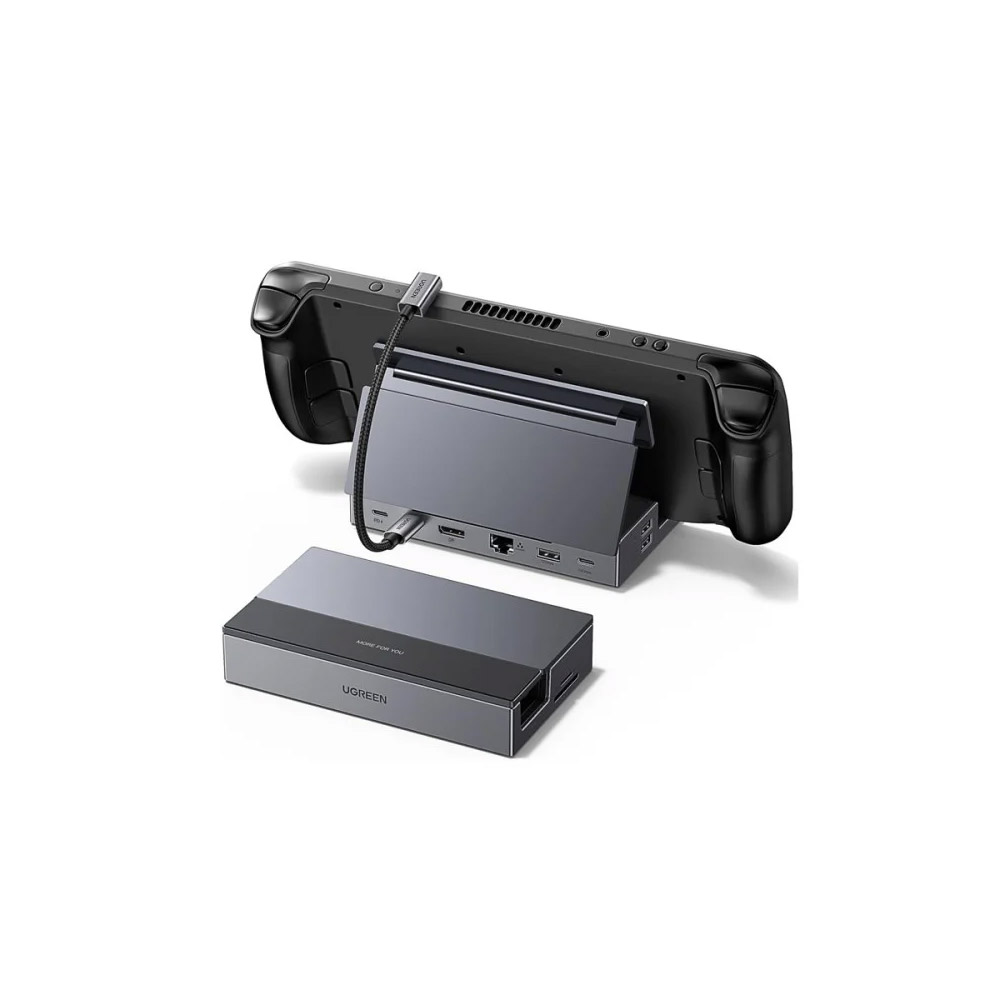 UGREEN – CM800 Steam Deck Dock 9-in-1 Docking Station, 4K@120Hz for Steam Deck, ROG Ally, ROG Xbox Ally, Legion Go – 55733