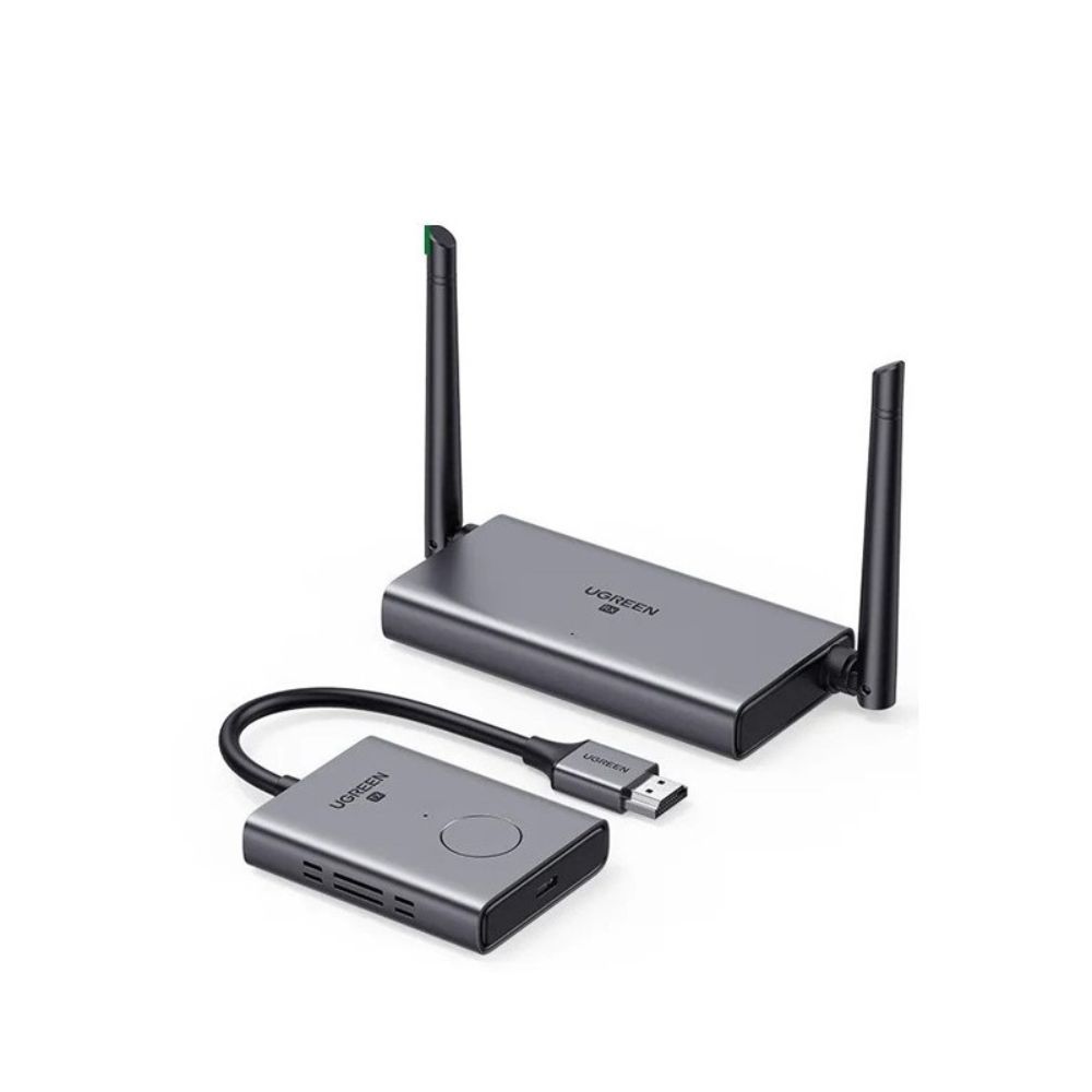 UGREEN HDMI Wireless Extender, 50 Meters Wide Range, HDMI & VGA-Receiver, Support 1080P@60Hz