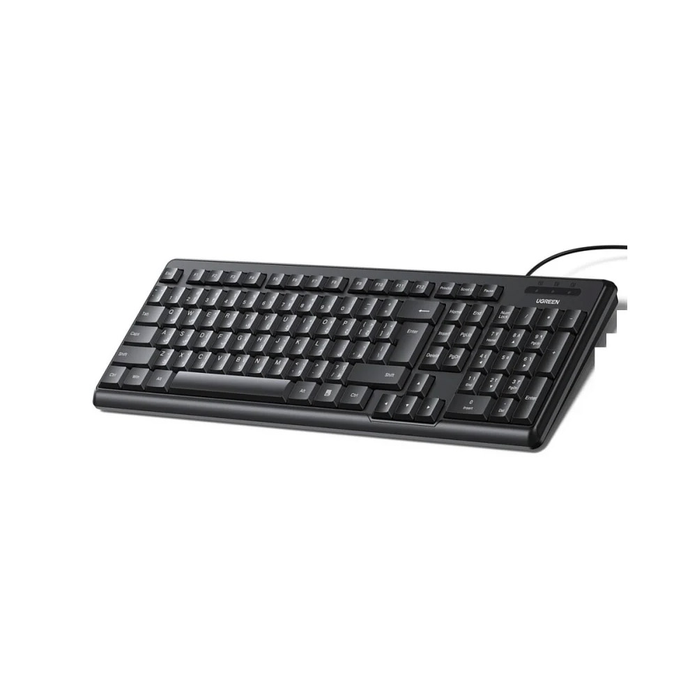 UGREEN K330 65771 – High-Quality Water-Resistant Wired Eng/Arabic Keyboard