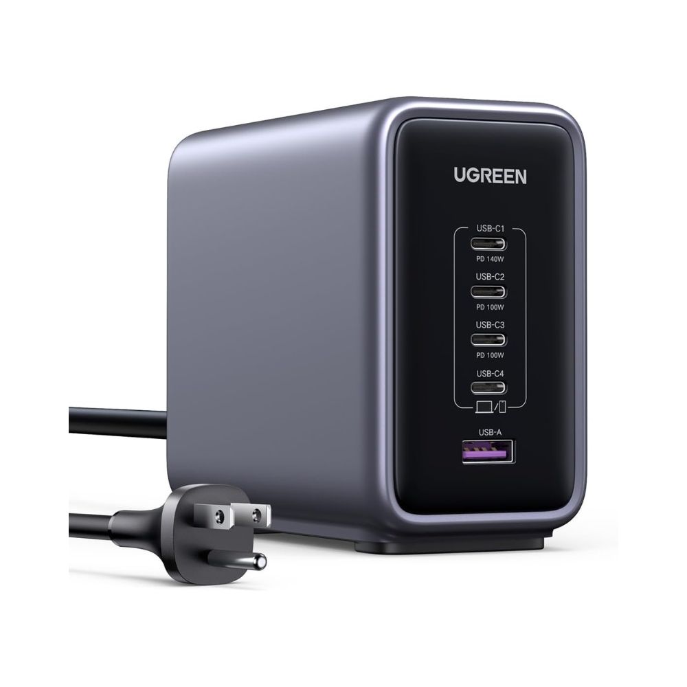 UGREEN Nexode 300W USB C GaN Charger-5 Ports Desktop Charger