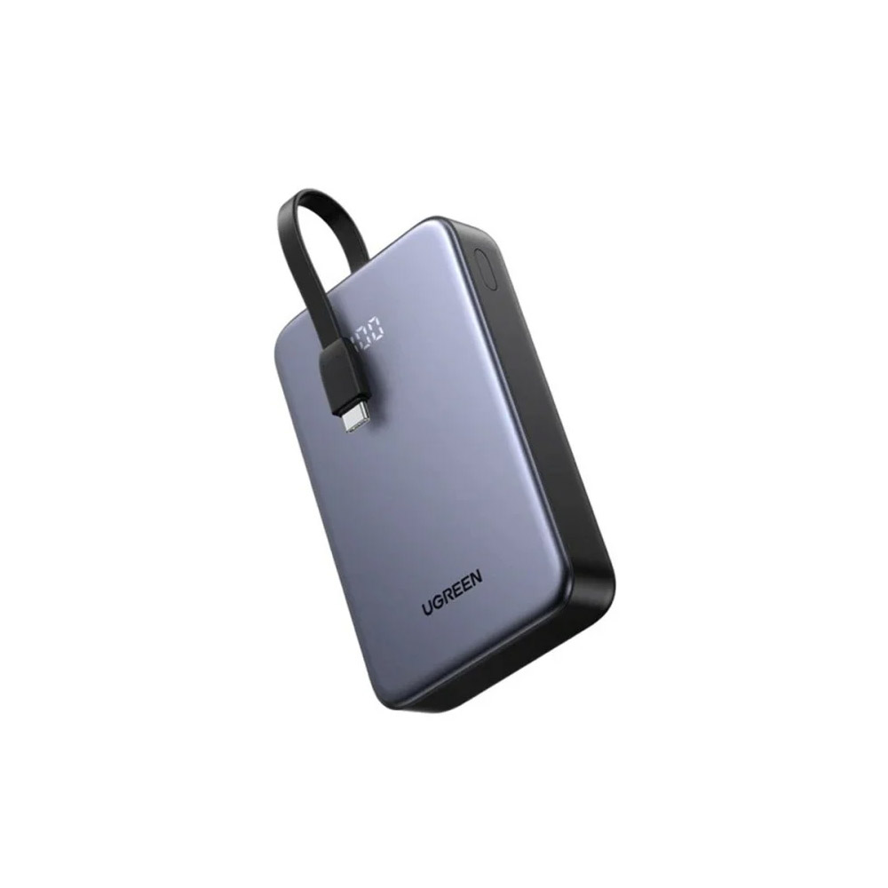 UGREEN PB505 20000mAh 22.5W Fast Charge Power Bank — Built‑in USB‑C Cable & Digital Display – 45762