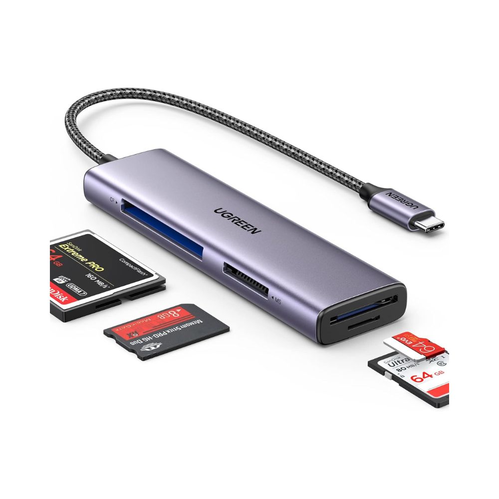 UGREEN SD Card Reader 4-in-1 USB C Memory Card Adapter