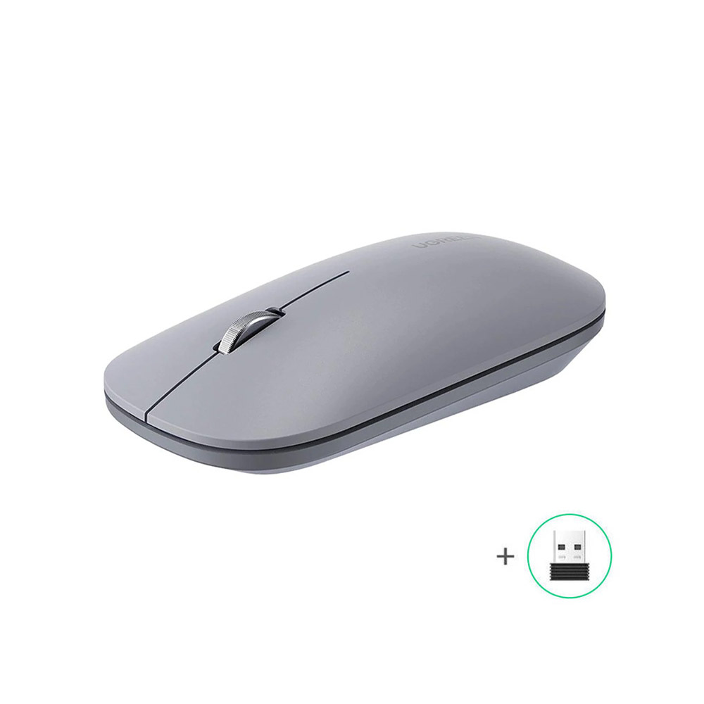 UGREEN Silent Wireless Mouse – MU001 , 4000DPI, Accurate Control, Extra Slim, Organic Shape, Natural Fit
