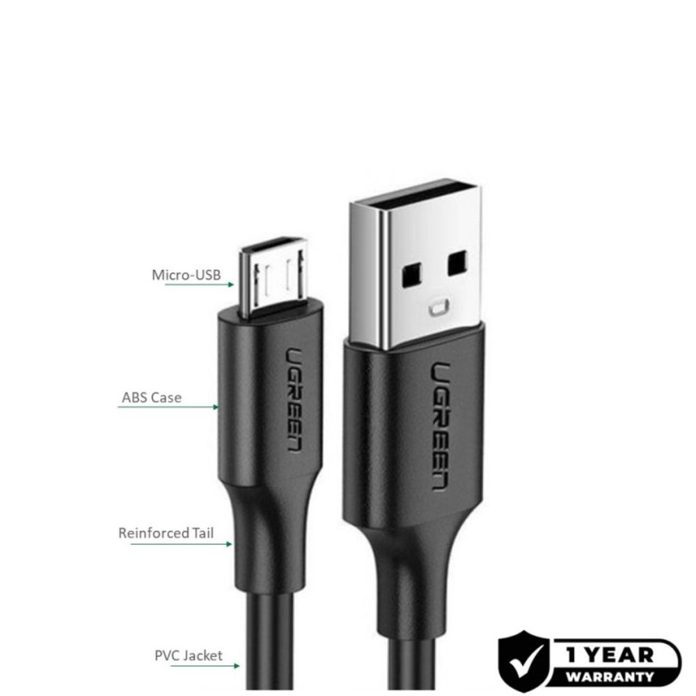 UGREEN USB-A to Micro USB Cable Fast Charge