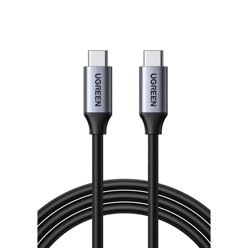 UGREEN USB-C Male To Male Data Cable 60W Power Delivery PD Gen 1 for Monitor, Laptop, Smartphone USB 3.1