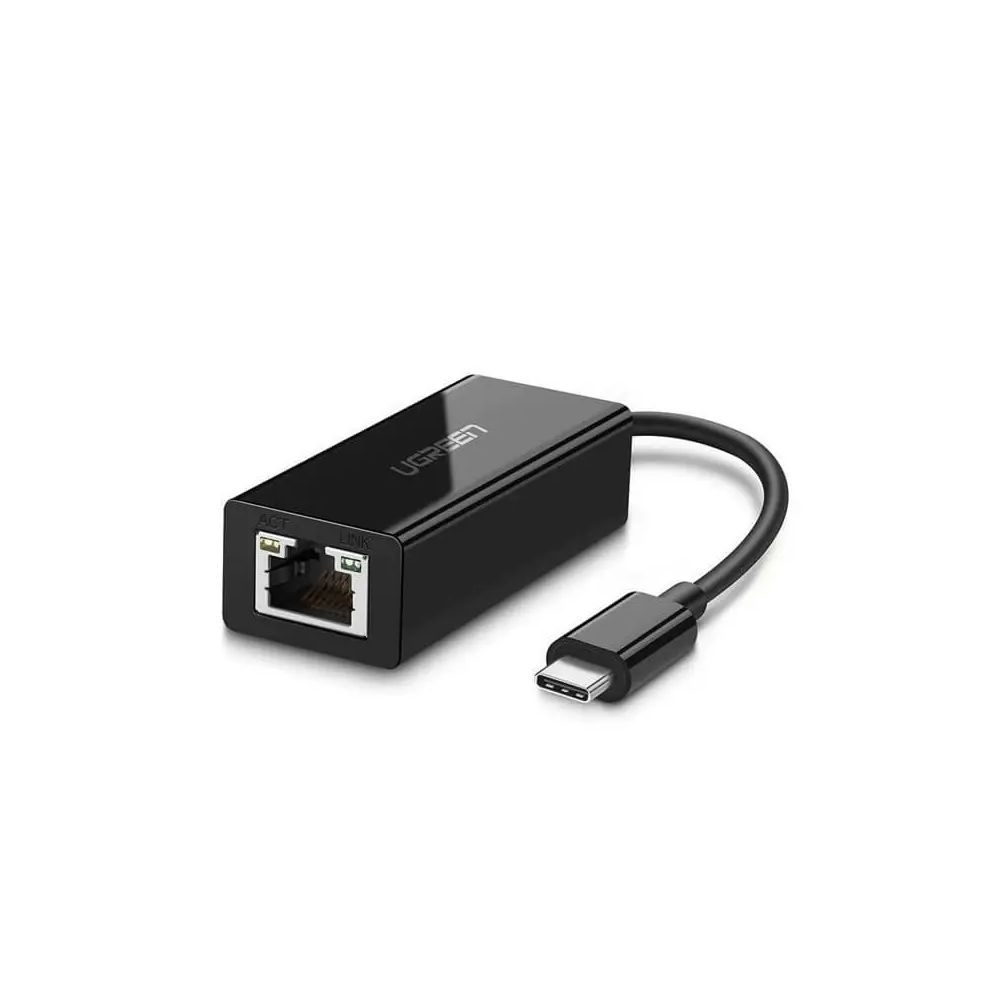 UGREEN USB-C to Gigabit Ethernet Adapter – RJ45, 10/100/1000Mbps