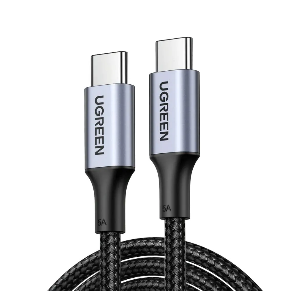UGREEN USB-C to USB-C 100W Braided Cable & Aluminum Body