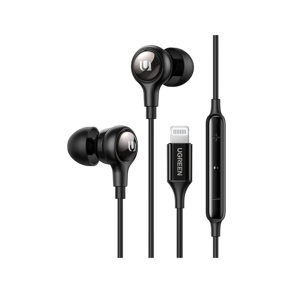 UGREEN Wired Headphones MFi Certified Lightning Earbuds