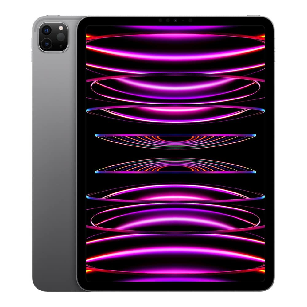 Used Like new Apple IPad Pro 12.9 M2 128GB Silver full Package)