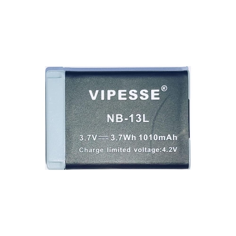 VIPESSE NB-13L Battery for Canon G7X Mark II-III