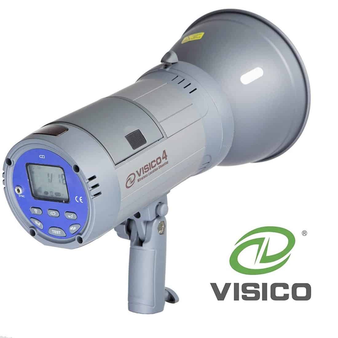 VISICO 4 Bowens Mount Lighting for Photography |Wireless flash 2.4G