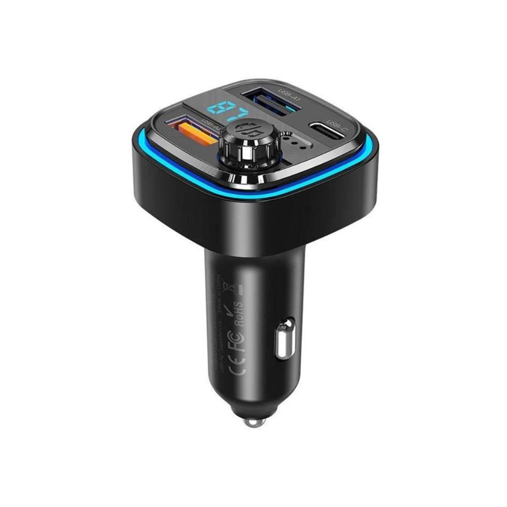 XO Multifunctional Car Charger and Bluetooth/USB FM Transmitter BCC08