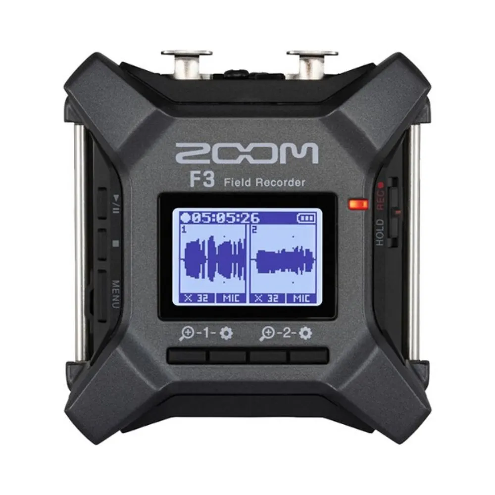 Zoom F3 – 2-Input / 2-Track Portable Field Recorder