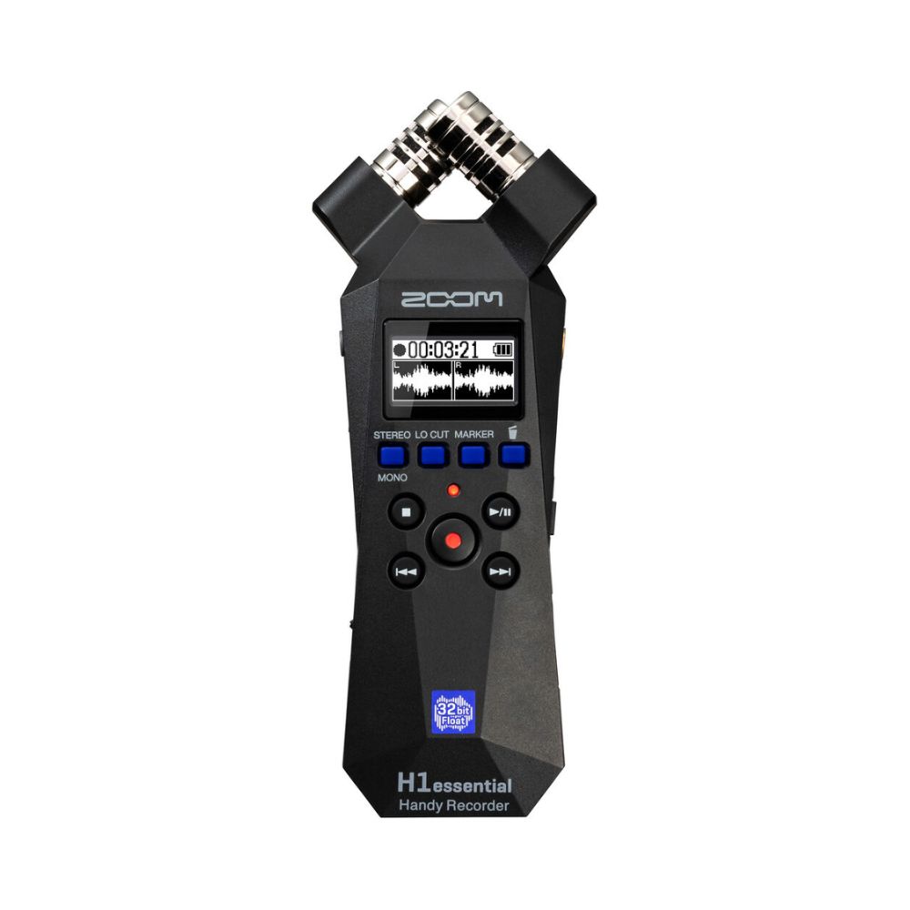 Zoom H1 essential 2-Track 32-Bit Float Portable Audio Recorder